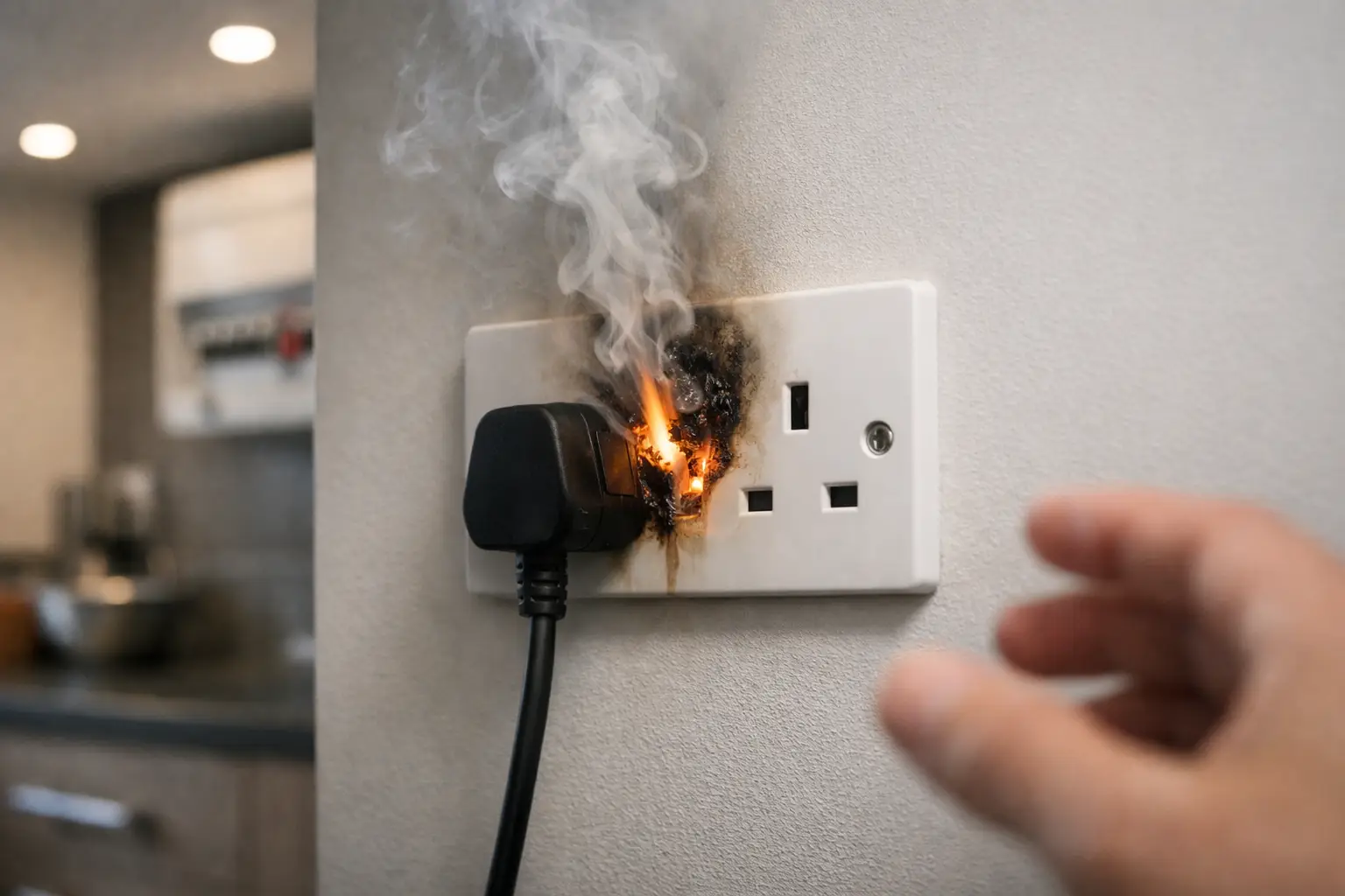 Burning Smell From Electrical Socket? Act Fast