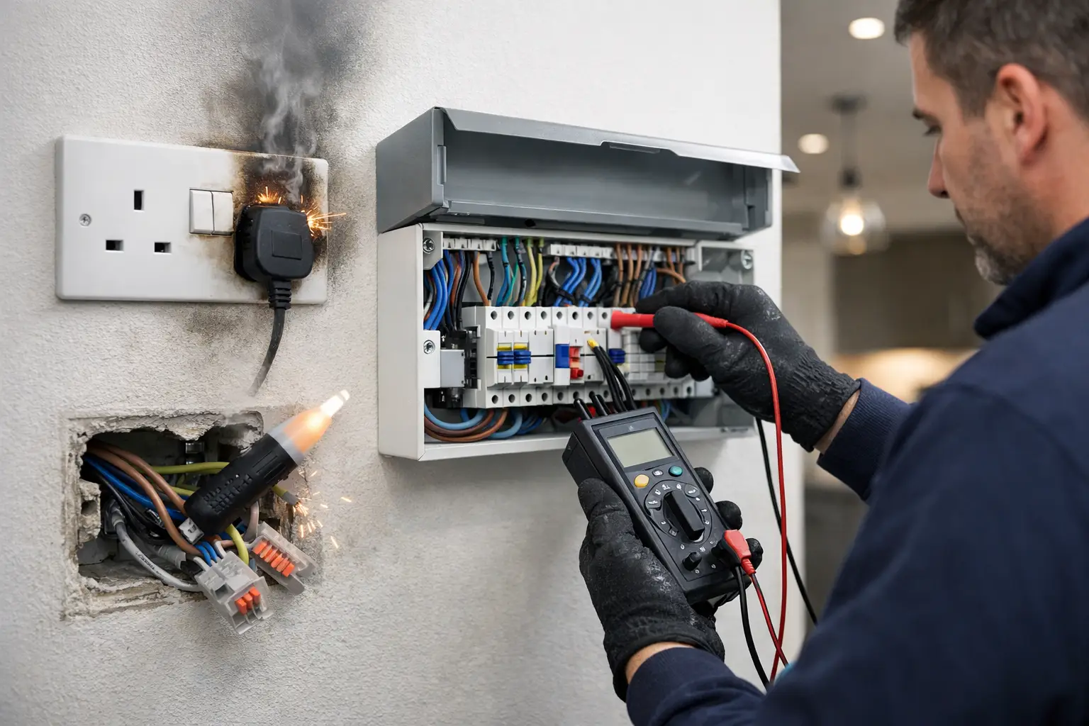 Electrical Fault Finding When Power Trips