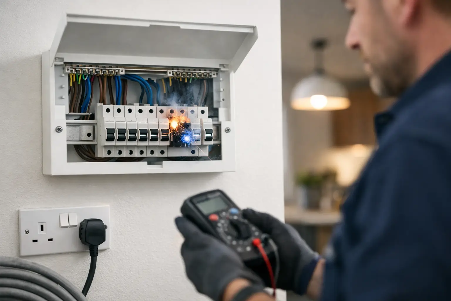Why Breakers Buzz and When to Call an Electrician